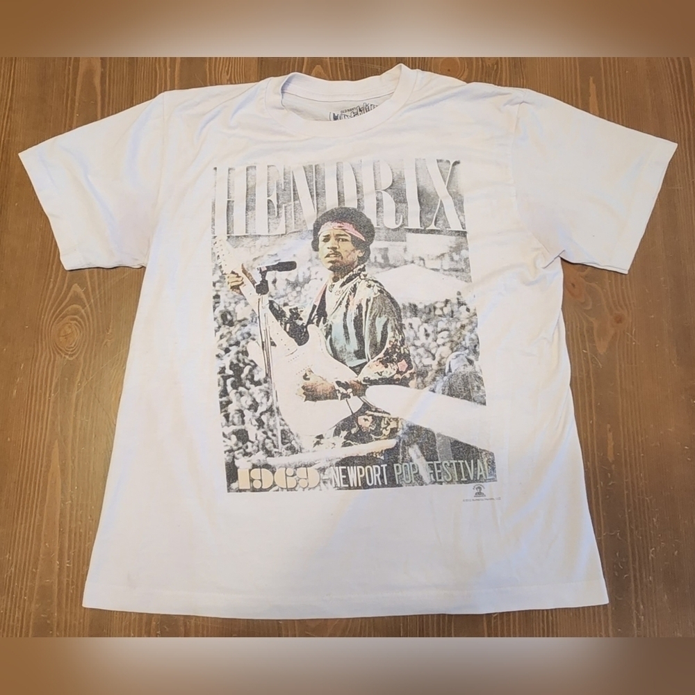 2012 Old Navy Jimi Hendrix Womens Size Small T-Shirt Read See Pics